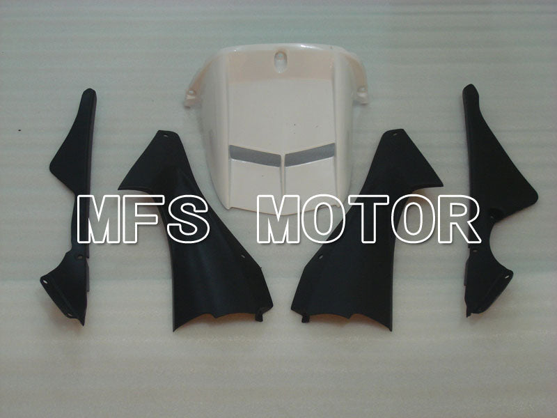 Yamaha YZF-R6 2006-2007 Injection ABS verkleidung - Flamme - Weiß Schwarz - MFS3775