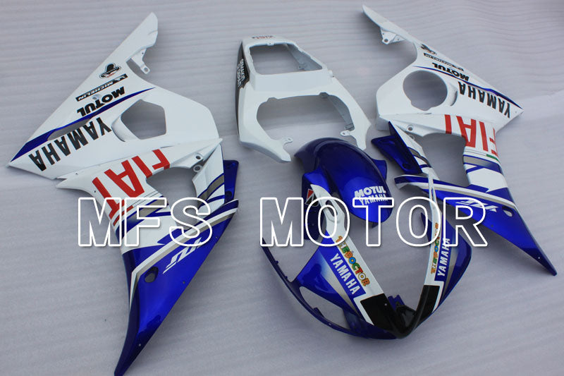 Yamaha YZF-R6 2005 Injection ABS Fairing - FIAT - Blue White - MFS3776