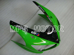 Kawasaki NINJA ZX6R 2005-2006 Injection ABS Fairing - Monster - Black Green - MFS3777