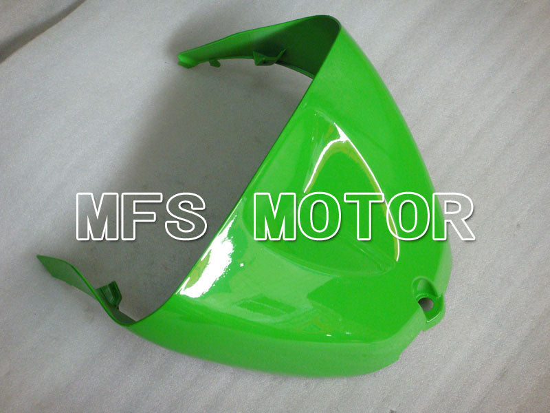 Kawasaki NINJA ZX6R 2005-2006 Injection ABS Fairing - Monster - Black Green - MFS3777