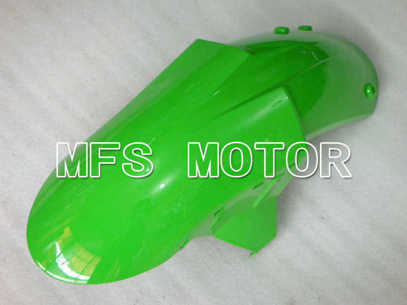 Kawasaki NINJA ZX6R 2005-2006 Injection ABS Fairing - Monster - Black Green - MFS3777