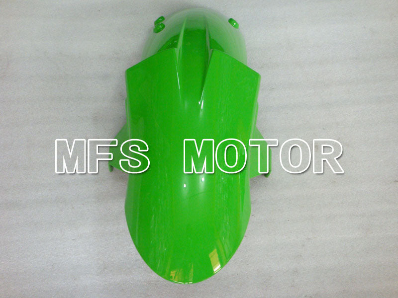 Kawasaki NINJA ZX6R 2005-2006 Injection ABS Fairing - Monster - Black Green - MFS3777