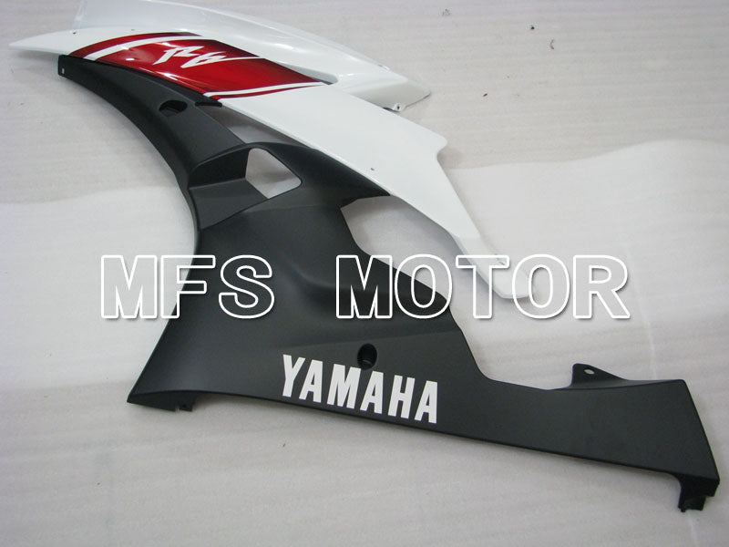 Yamaha YZF-R6 2006-2007 Injection ABS Fairing - Factory Style - White Black Matte - MFS3779