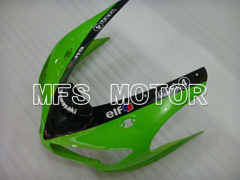 Kawasaki NINJA ZX6R 2005-2006 Injection ABS Fairing - Monster - Black Green - MFS3780
