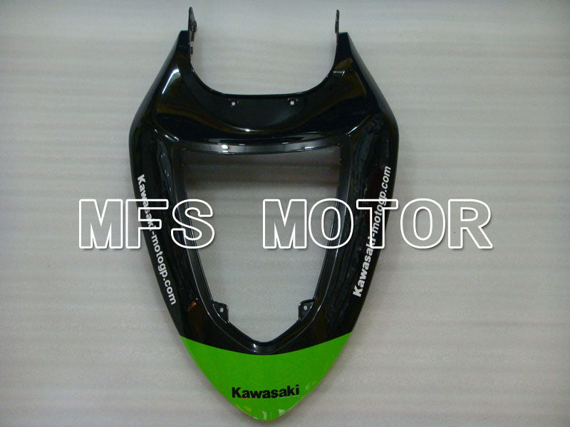 Kawasaki NINJA ZX6R 2005-2006 Injection ABS Fairing - Monster - Black Green - MFS3780