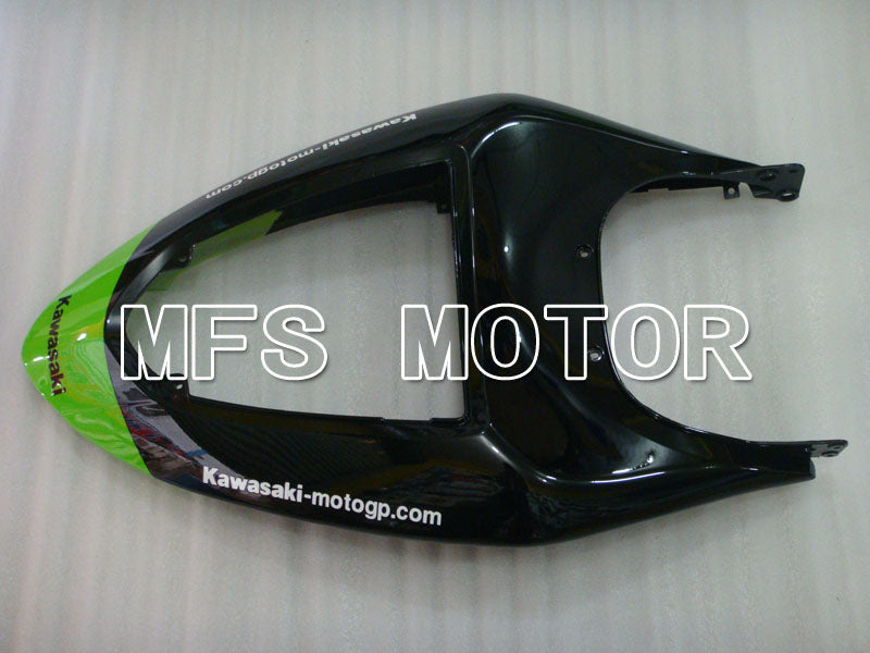Kawasaki NINJA ZX6R 2005-2006 Injection ABS Fairing - Monster - Black Green - MFS3780