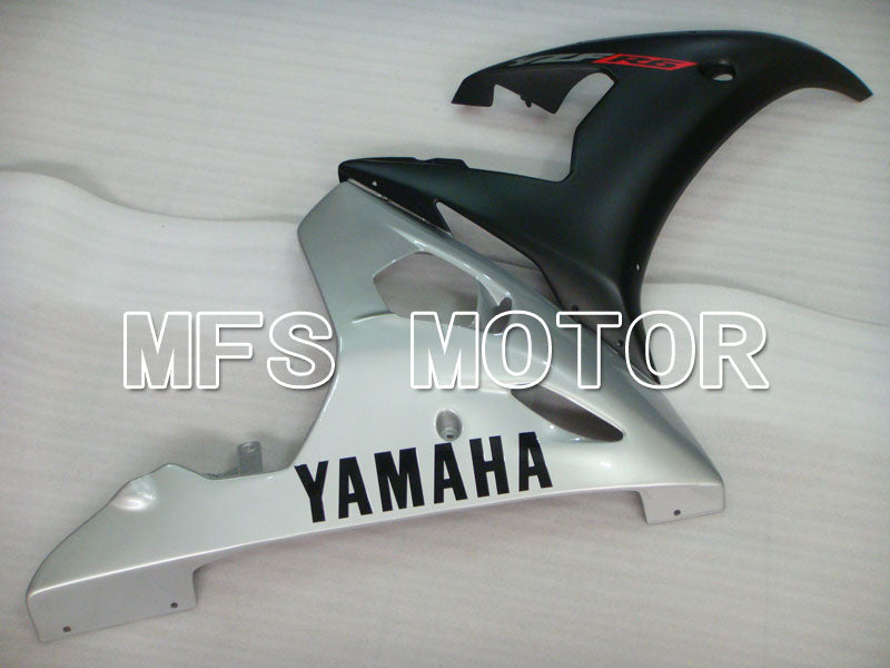 Yamaha YZF-R6 2005 Injection ABS Fairing - Factory Style - Black Silver Matte - MFS3782