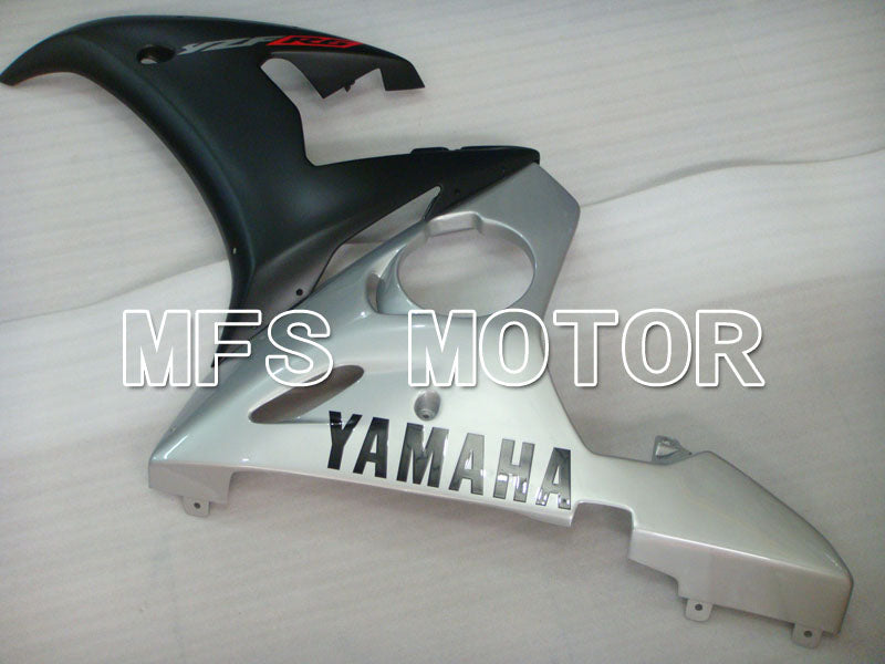 Yamaha YZF-R6 2005 Injection ABS Fairing - Factory Style - Black Silver Matte - MFS3782