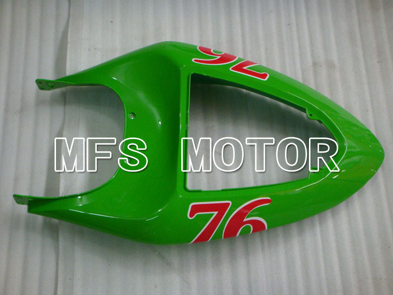 Kawasaki NINJA ZX6R 2005-2006 Injection ABS Fairing - Others - Black Green - MFS3783