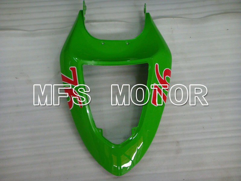 Kawasaki NINJA ZX6R 2005-2006 Injection ABS Fairing - Others - Black Green - MFS3783