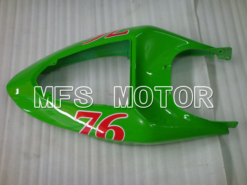 Kawasaki NINJA ZX6R 2005-2006 Injection ABS Fairing - Others - Black Green - MFS3783