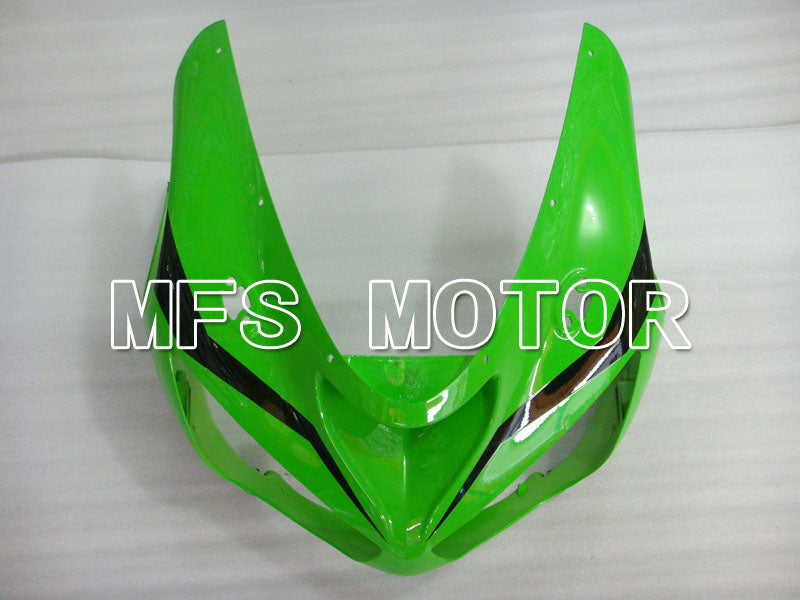 Kawasaki NINJA ZX6R 2005-2006 Injection ABS Fairing - Factory Style - Black Green - MFS3785