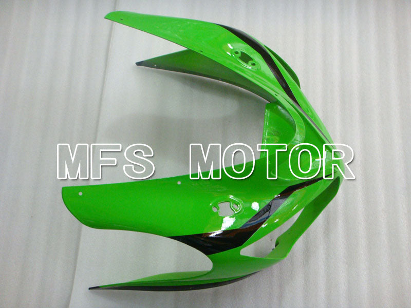 Kawasaki NINJA ZX6R 2005-2006 Injection ABS Fairing - Factory Style - Black Green - MFS3785