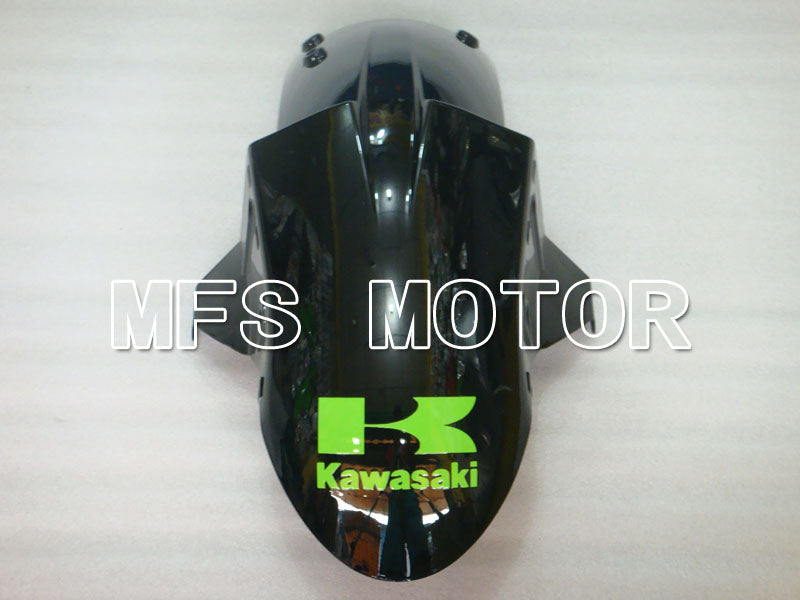 Kawasaki NINJA ZX6R 2005-2006 Injection ABS Fairing - Factory Style - Black Green - MFS3785
