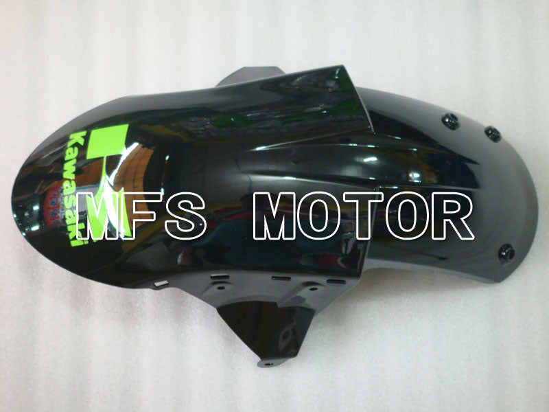 Kawasaki NINJA ZX6R 2005-2006 Injection ABS Fairing - Factory Style - Black Green - MFS3785
