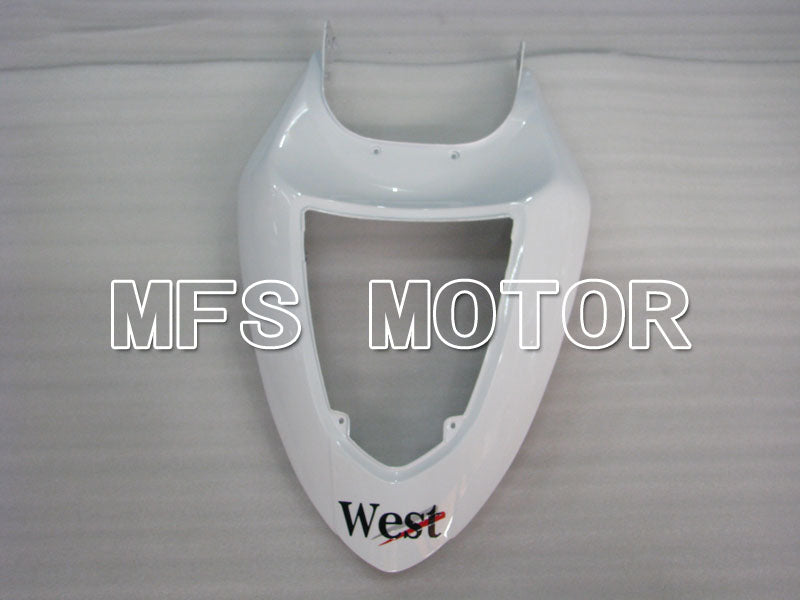 Kawasaki NINJA ZX6R 2005-2006 Injection ABS Fairing - West - Black White - MFS3787