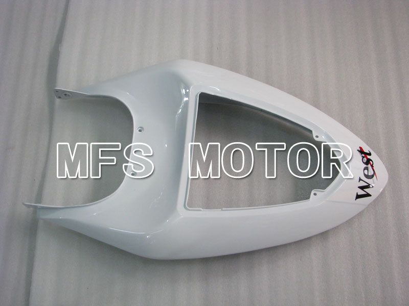 Kawasaki NINJA ZX6R 2005-2006 Injection ABS Fairing - West - Black White - MFS3787