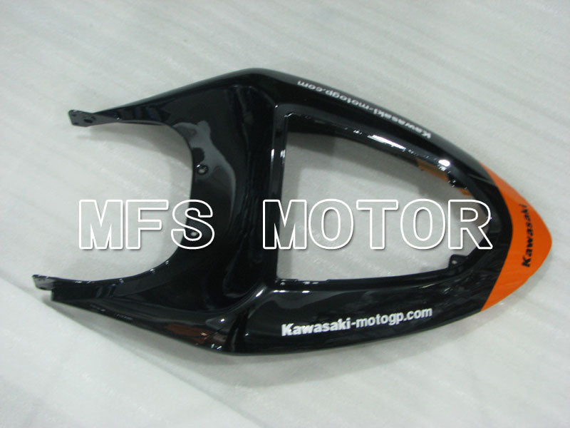 Kawasaki NINJA ZX6R 2005-2006 Injection ABS Fairing - Monster - Black Orange - MFS3792