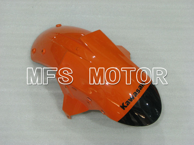 Kawasaki NINJA ZX6R 2005-2006 Injection ABS Fairing - Monster - Black Orange - MFS3792