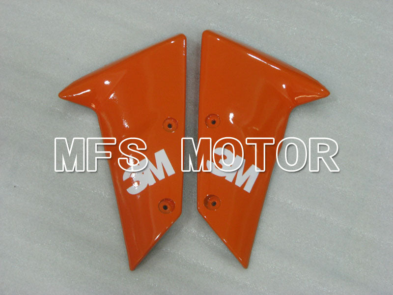 Kawasaki NINJA ZX6R 2005-2006 Injection ABS Fairing - Monster - Black Orange - MFS3792