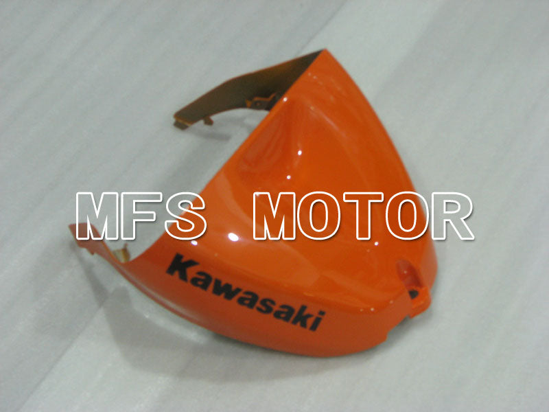 Kawasaki NINJA ZX6R 2005-2006 Injection ABS Fairing - Monster - Black Orange - MFS3792