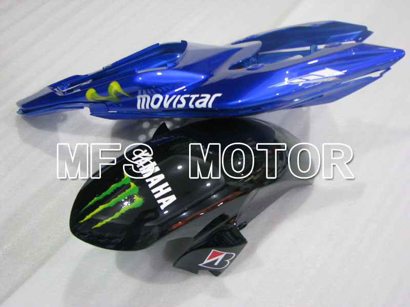 Yamaha YZF-R6 2006-2007 Injection ABS verkleidung - Monster - Blau Weiß - MFS3795