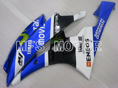 Yamaha YZF-R6 2006-2007 Injection ABS verkleidung - Monster - Blau Weiß - MFS3795