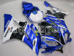 Yamaha YZF-R6 2006-2007 Injection ABS verkleidung - Monster - Blau Weiß - MFS3795