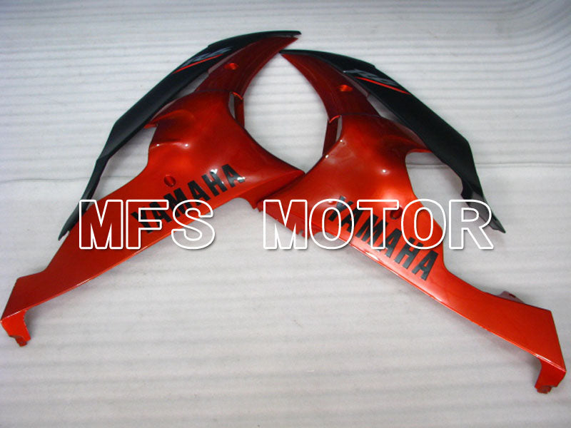 Yamaha YZF-R6 2008-2016 Injection ABS Verkleidung - Factory Style - Orange Schwarz Matt - MFS3797