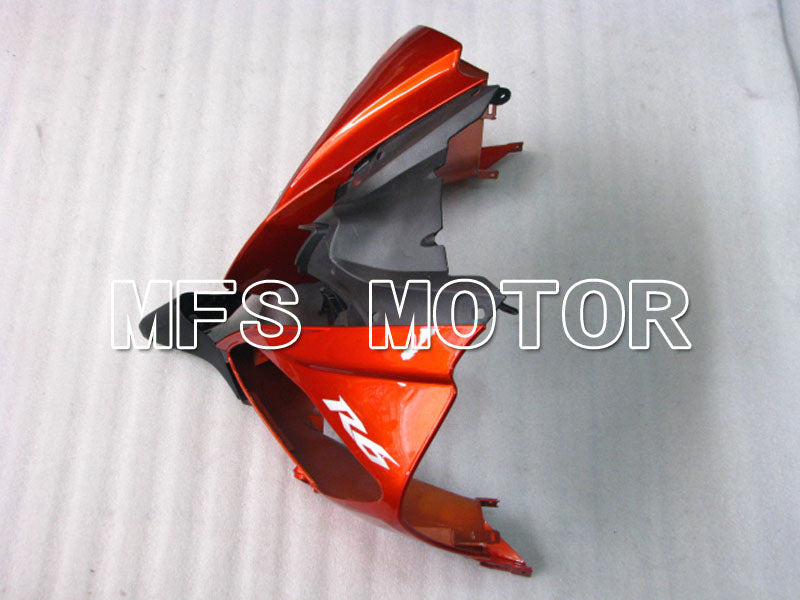 Yamaha YZF-R6 2008-2016 Injection ABS Verkleidung - Factory Style - Orange Schwarz Matt - MFS3797