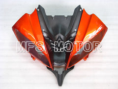 Yamaha YZF-R6 2008-2016 Injection ABS Verkleidung - Factory Style - Orange Schwarz Matt - MFS3797