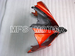 Yamaha YZF-R6 2008-2016 Injection ABS Verkleidung - Factory Style - Orange Schwarz Matt - MFS3797