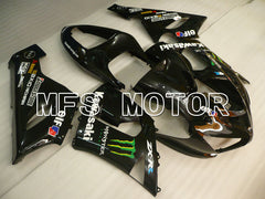 Kawasaki NINJA ZX6R 2005-2006 Injection ABS Fairing - Monster - Black - MFS3799