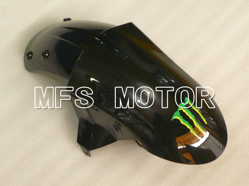 Kawasaki NINJA ZX6R 2005-2006 Injection ABS Fairing - Monster - Black - MFS3799