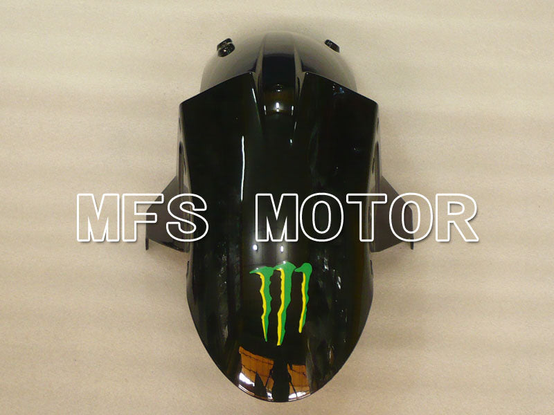 Kawasaki NINJA ZX6R 2005-2006 Injection ABS Fairing - Monster - Black - MFS3799