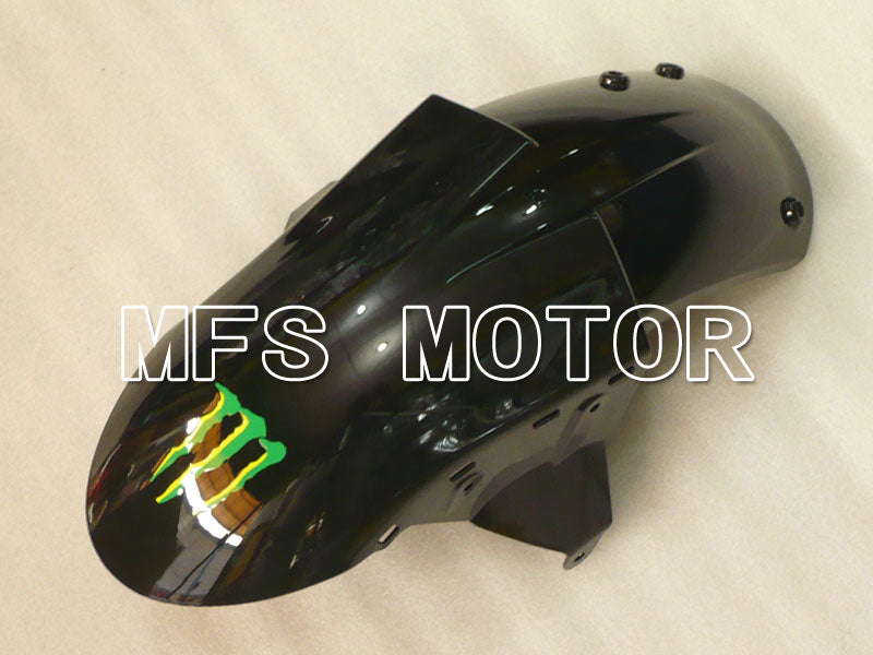 Kawasaki NINJA ZX6R 2005-2006 Injection ABS Fairing - Monster - Black - MFS3799