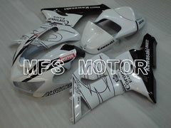 Kawasaki NINJA ZX6R 2005-2006 Injection ABS Fairing - Corona - Black White - MFS3802