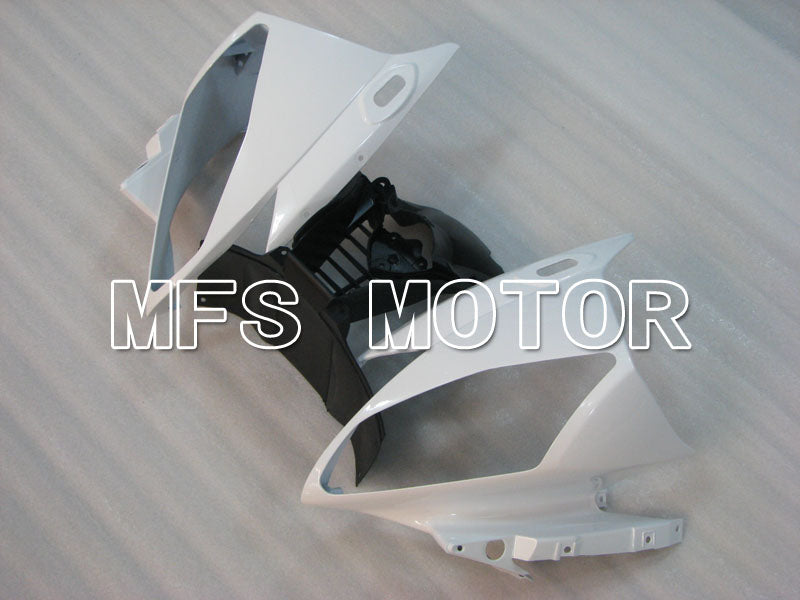 Yamaha YZF-R6 2006-2007 Injection ABS verkleidung - Factory Style - Weiß Schwarz Matt - MFS3803