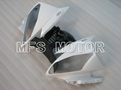 Yamaha YZF-R6 2006-2007 Injection ABS verkleidung - Factory Style - Weiß Schwarz Matt - MFS3803