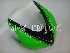 Kawasaki NINJA ZX6R 2005-2006 Injection ABS Fairing - Monster - Black Green - MFS3804