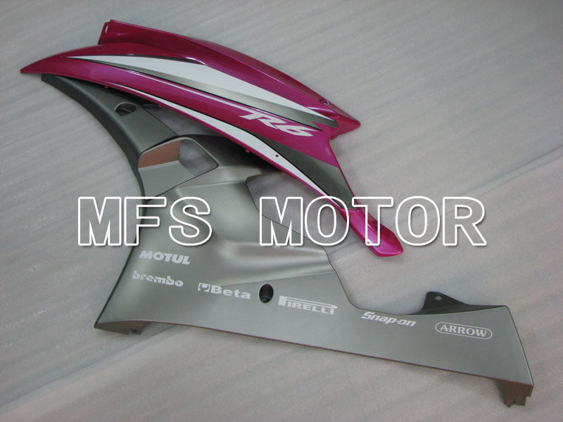 Yamaha YZF-R6 2006-2007 Injection ABS verkleidung - Factory Style - Silber Lila - MFS3805