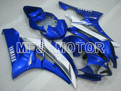 Yamaha YZF-R6 2006-2007 Injection ABS verkleidung - Factory Style - Blau Weiß - MFS3809