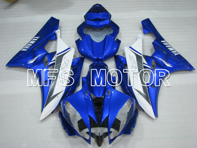 Yamaha YZF-R6 2006-2007 Injection ABS verkleidung - Factory Style - Blau Weiß - MFS3809