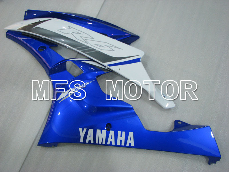 Yamaha YZF-R6 2006-2007 Injection ABS verkleidung - Factory Style - Blau Weiß - MFS3809