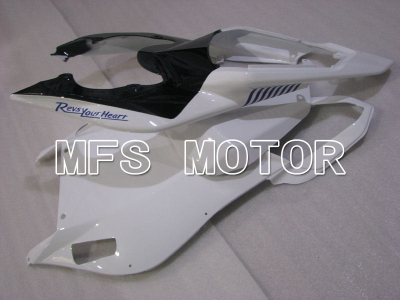 Yamaha YZF-R6 2006-2007 Injection ABS verkleidung - Monster - Blau Weiß - MFS3810