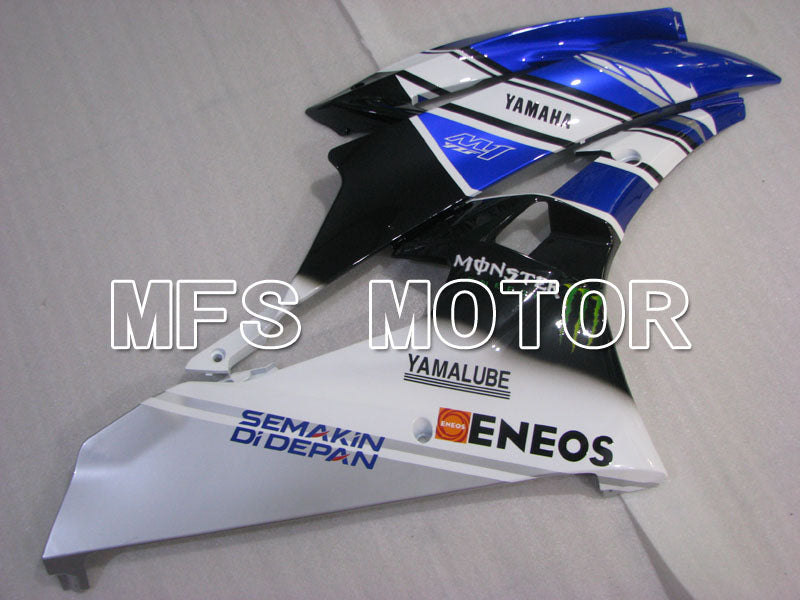 Yamaha YZF-R6 2006-2007 Injection ABS verkleidung - Monster - Blau Weiß - MFS3810