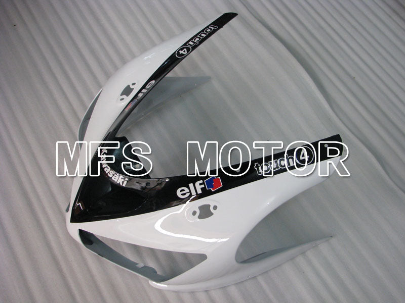Kawasaki NINJA ZX6R 2005-2006 Injection ABS Fairing - Monster - Black White - MFS3811