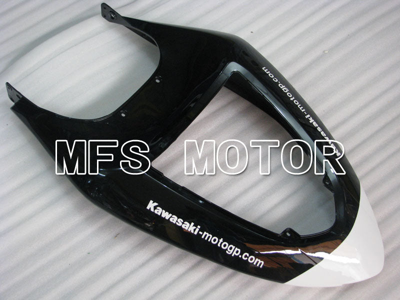 Kawasaki NINJA ZX6R 2005-2006 Injection ABS Fairing - Monster - Black White - MFS3811