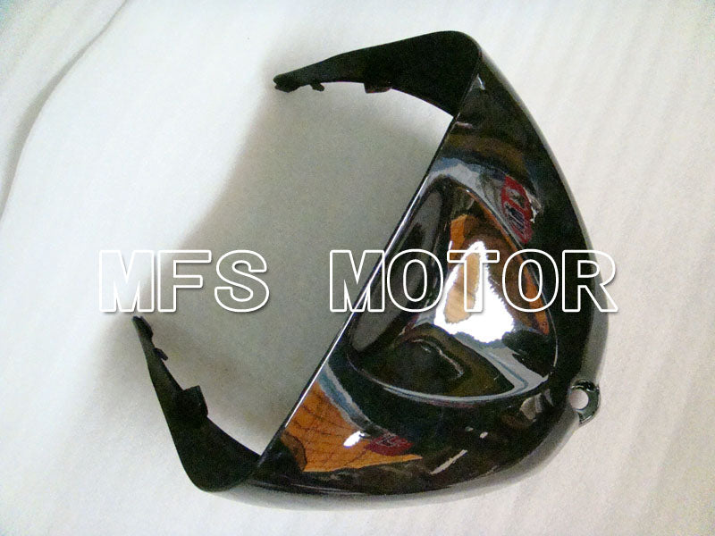 Kawasaki NINJA ZX6R 2005-2006 Injection ABS Fairing - West - Black White - MFS3814