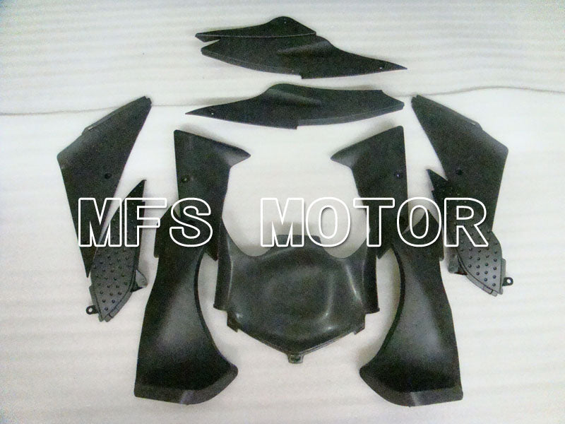 Kawasaki NINJA ZX6R 2005-2006 Injection ABS Fairing - West - Black White - MFS3814